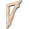 Ekena Millwork Balboa Traditional Smooth Bracket, Douglas Fir, 3 1/2"W x 26"D x 34"H BKT04X26X34BOA01SDF - alternate 1